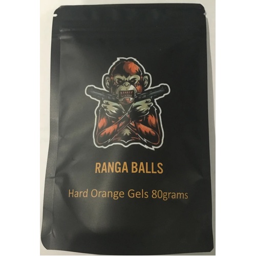 Ranga Balls Orange Gel Balls 80g for Gel Blasters