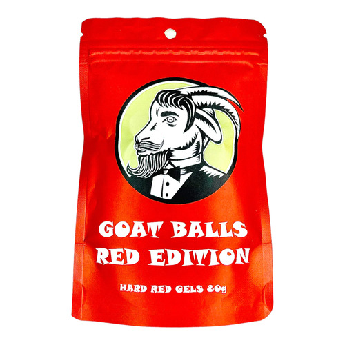 Goat Balls RED Edition Ultra Hard 80g for Gel Blasters
