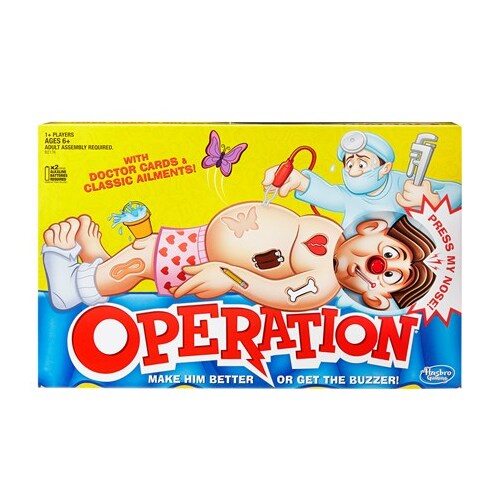 Operation classic board game