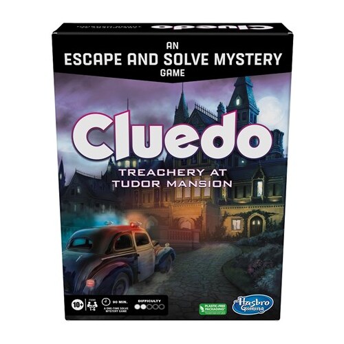 Cluedo Treachery at Tudor Mansion board game