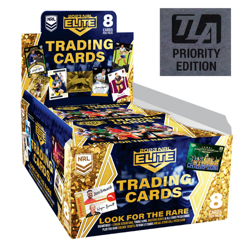 2023 RUGBY LEAGUE NRL ELITE Trading Cards PRIORITY Edition Sealed Box