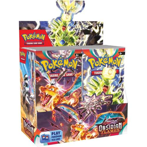 POKÉMON TCG Scarlet & Violet 3 Obsidian Flames Booster sealed box 36 packs x 10 cards