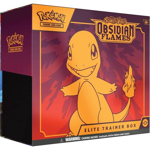 POKÉMON TCG Scarlet & Violet 3 Obsidian Flames Elite Trainer Box