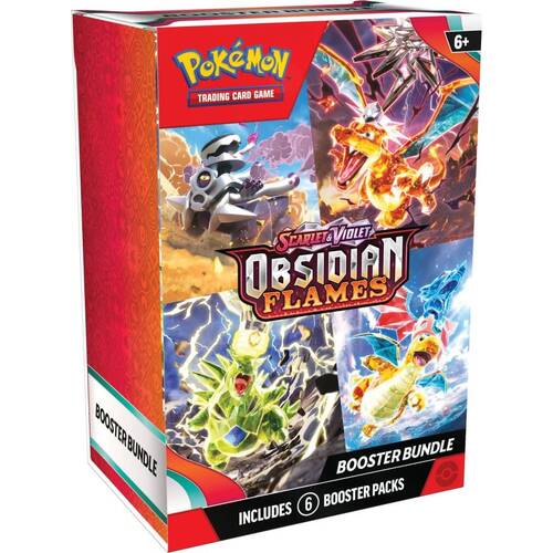 POKÉMON TCG Scarlet & Violet 3 Obsidian Flames Booster Bundle