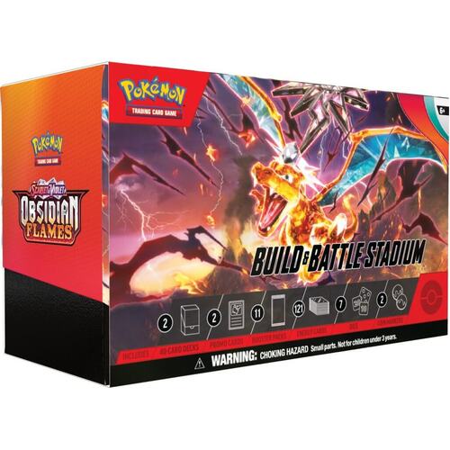 TCG pokemon Obsidian Flames - Build & Battle Stadium  scarlet & violet
