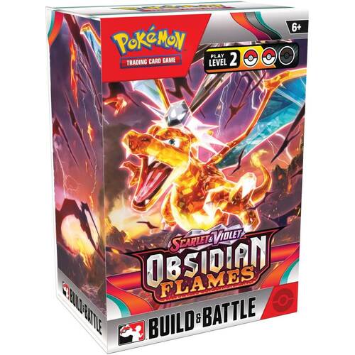 POKÉMON TCG Scarlet & Violet 3 Obsidian Flames - Build & Battle Box