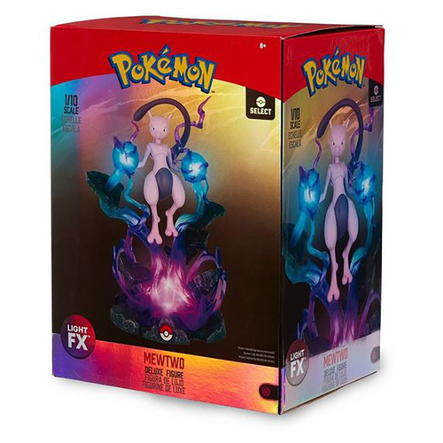 POKEMON - DELUXE MEWTWO FIGURE - LIGHT FX - 1/10 SCALE # has been displayed instore