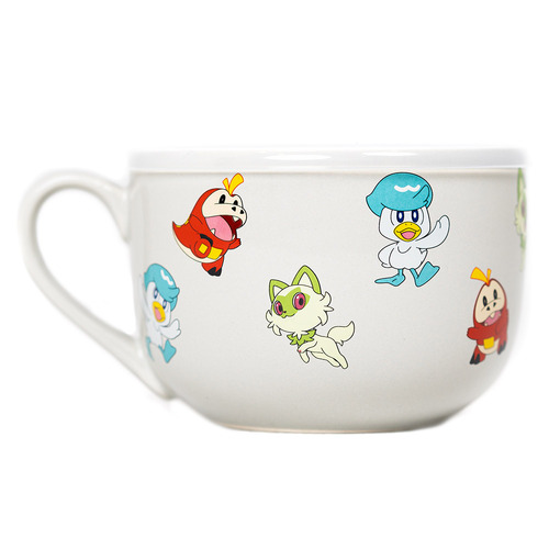 Pokemon - Scarlet & Violet Starters All-Over Print Soup Bowl with Lid