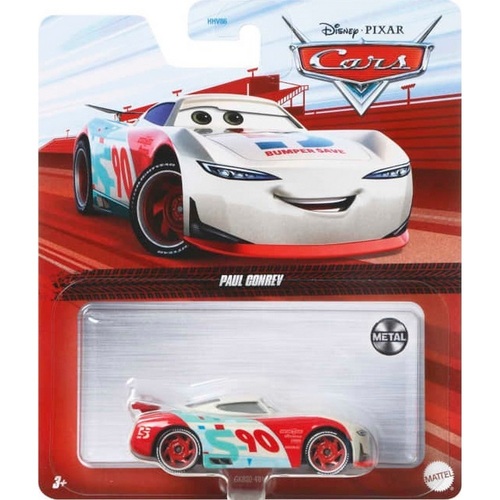 Disney Pixar Cars Paul Conrev 1:55 Scale DXV29 GKB30 hhv86