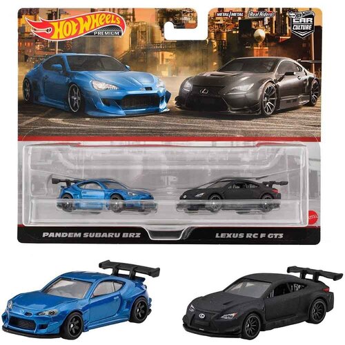 Hot Wheels Car Culture Pandem Subaru BRZ / Lexus RC F GT3 2 pk  HBL96-HKF51