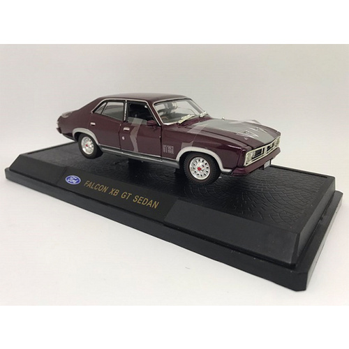 Oz Legends - Ford Falcon XB GT Sedan Mulberry 1:32 Scale Diecast
