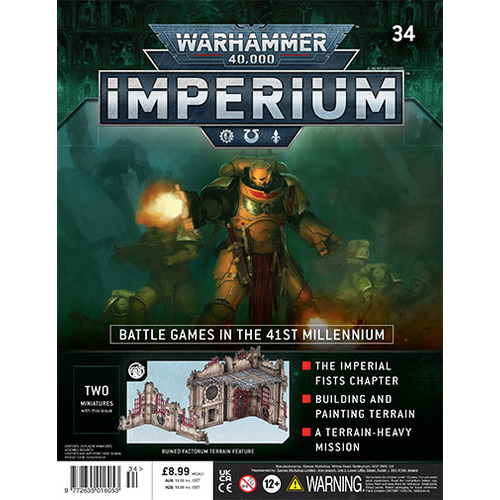 Warhammer 40,000: Imperium Issue 34 partworks magazine