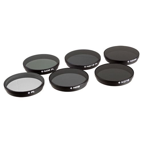 Polarpro 6 pack Lens Filters for DJI inspire 1 (X3, Z3) Brand new in filter case