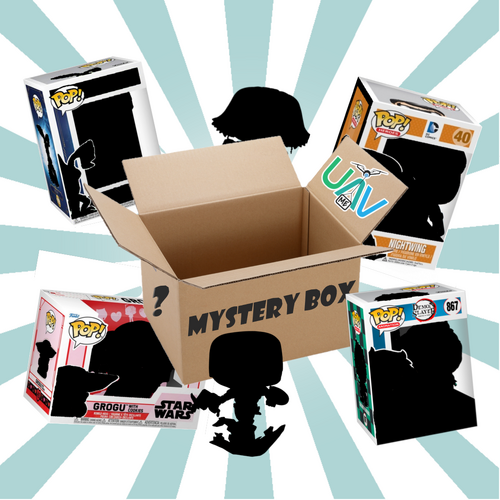 UAVme POP Vinyl Mystery Box with 6x Funko Pops 2023