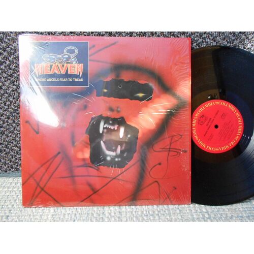 Heaven m- in shrink LP Where Angels Fear to Tread