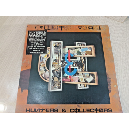 Collected Works Hunters & Collectors Double LP Album Mushroom 1990 TVL 9338