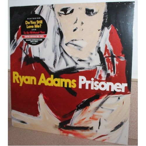 Ryan Adams Prisoner New & Sealed LTD ED red Vinyl LP w/ Hype Sticker