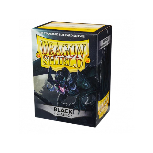 Dragon Shield Sleeves - Classic BLACK Card Protector