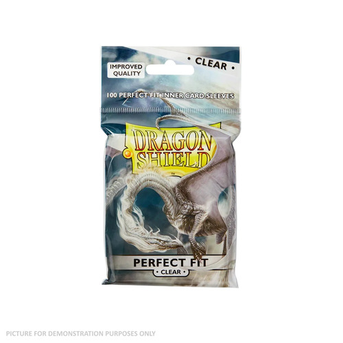 Dragon Shield Sleeves - Perfect Fit CLEAR Card Protector