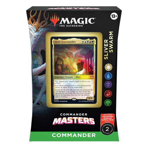 Magic The Gathering - Commander Masters Sliver Swarm Deck