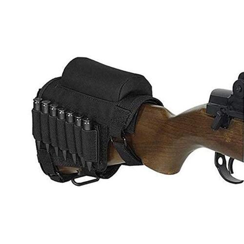 Tactical Strap On Rifle Butt Stock Cheek Rest Pad