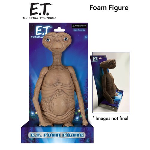 E.T. the Extra-Terrestrial - 12" Foam Rubber Prop Replica