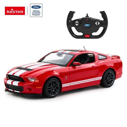 RED Z 1/14 Scale RTR Electric Remote Control Ford Mustang GT500 Shelby with stearing wheel control