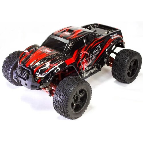 Remo hobby MMAX 4X4 Brushed 1/10 4WD RTR Monster Truck 1031l red