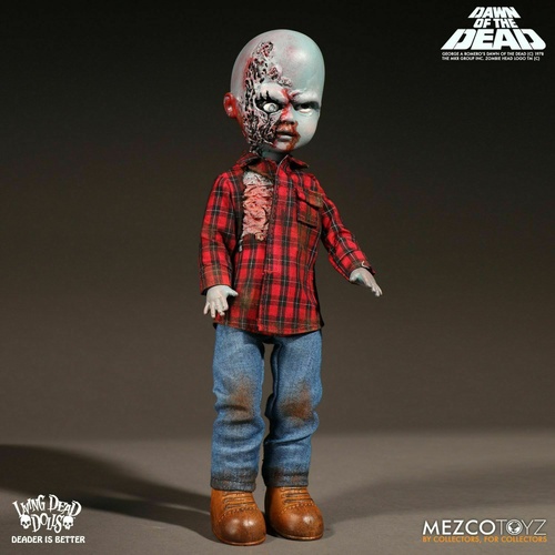 Living Dead Dolls- Dawn of the Dead Plaid Shirt Zombie 10" Doll
