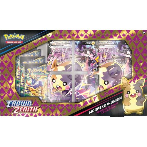 POKÉMON TCG Crown Zenith Morpeko V Union Box