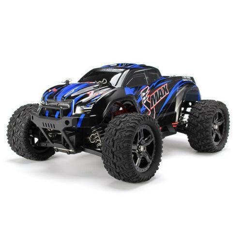 REMO HOBBY 1631 BLUE 1:16 Scale SMAX Upgrade to V2 4WD Off Road Brushed Monster Truck High Speed RC Cars