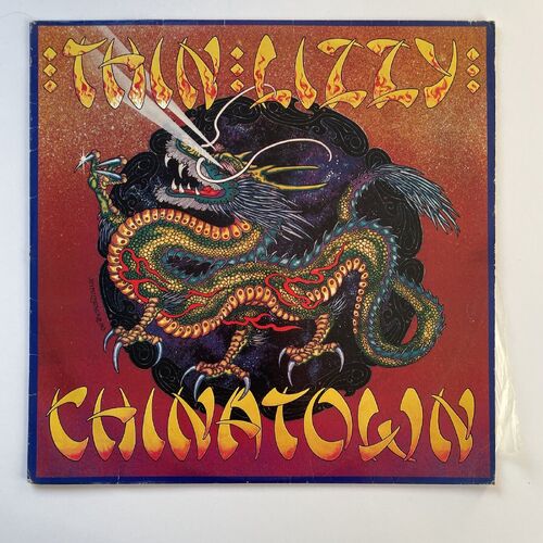 THIN LIZZY - 'Chinatown' 12" Vinyl LP Record 1980 AUST. PRESSING VERTIGO RECORDS