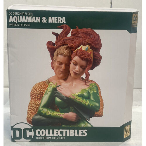 Aquaman - Aquaman & Mera DC Designer Series 16” Statue by Pat Gleason statue NEW