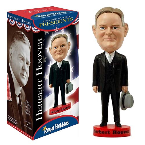 Herbert Hoover Bobble Head Historical Figures Royal Bobbles Bobbleheads