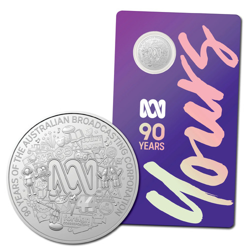 20c 2022 ABC 90th Anniversary UNC Card
