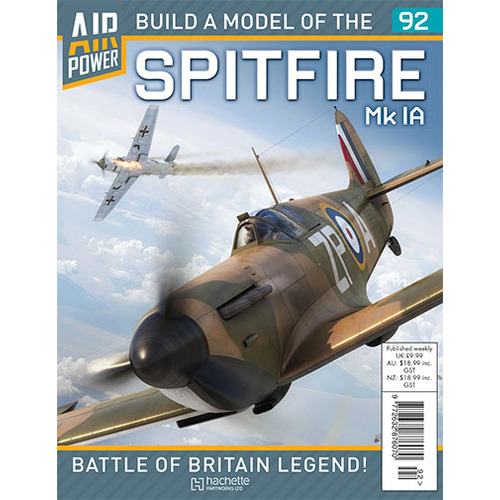 Build a model of the Spitfire MK IA Issue 92 Partworks