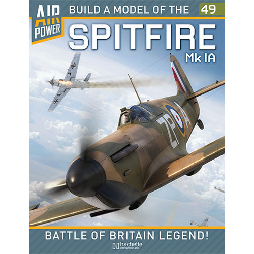 Build a model of the Spitfire MK IA Issue 49 Partworks