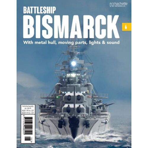 Build the Battleship Bismarck Issue 6 Partworks