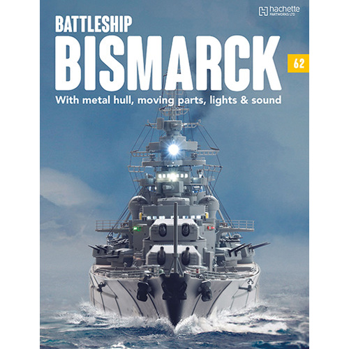 Build the Battleship Bismarck Issue 62 Partworks