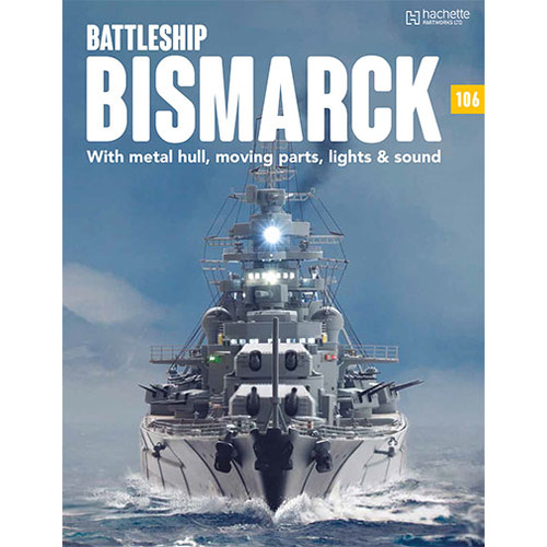 Build the Battleship Bismarck Issue 106 Partworks