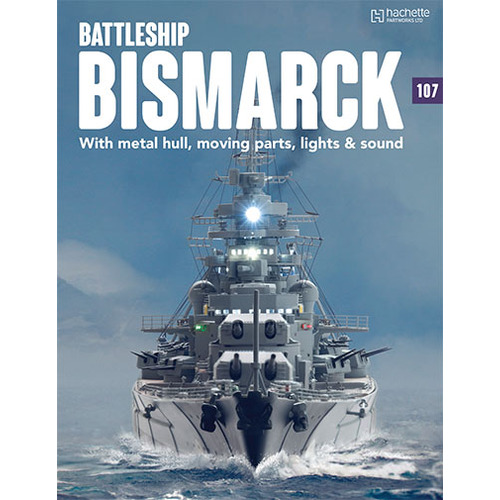 Build the Battleship Bismarck Issue 107 Partworks