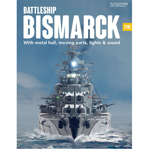 Build the Battleship Bismarck Issue 110 Partworks