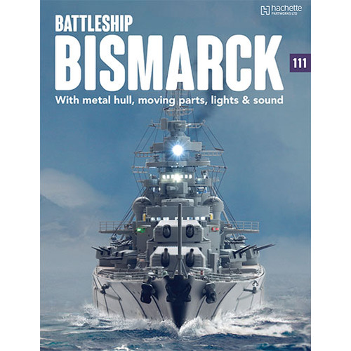 Build the Battleship Bismarck Issue 111 Partworks