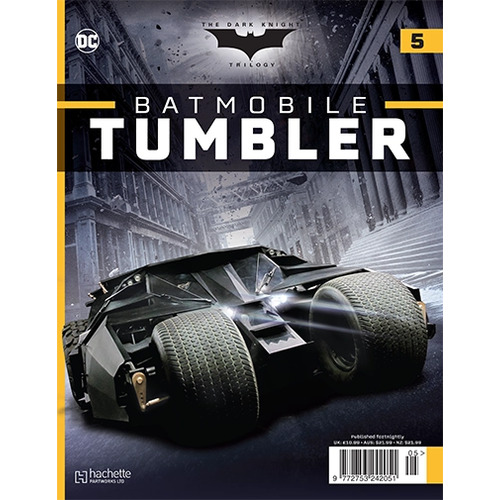 DC Batmobile Tumbler Issue 5 Partworks