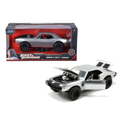 Fast And Furious 1967 Chevy Roman's Chevrolet Camaro all-Wheel Silver