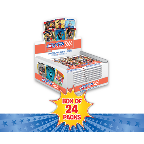 AFL Team Coach 2023 Offical AFL game cards Box of 24 packs