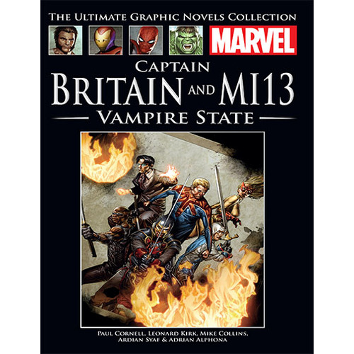 (59)MARVEL Ultimate Graphic Novels Collection - Captain Britain and MI13: Vampire State Issue 53 partworks