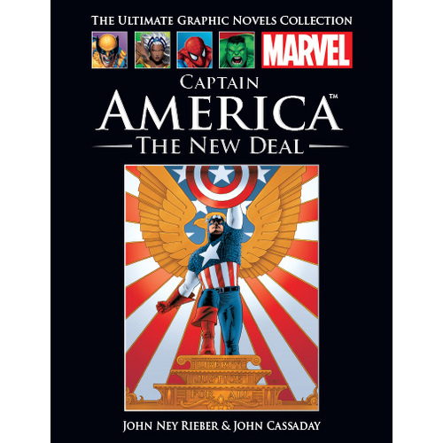 (67)MARVEL Ultimate Graphic Novels Collection - Captain America: The New Deal Issue 14 partworks