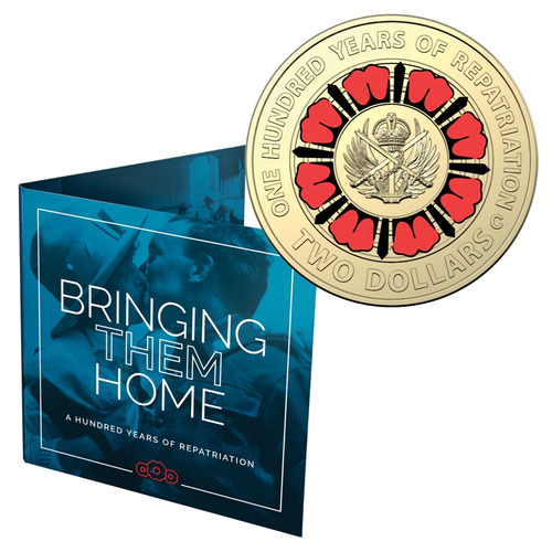 $2 2019 100 Years Of Repatriation 'C' Mintmark collectable coin