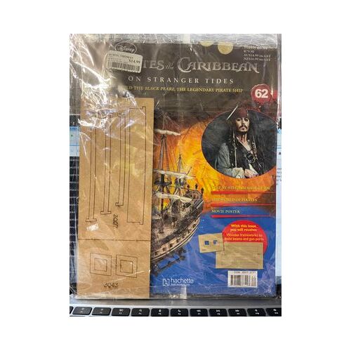 Pirates of the Caribbean - Build The Black Pearl Issue 62 part works